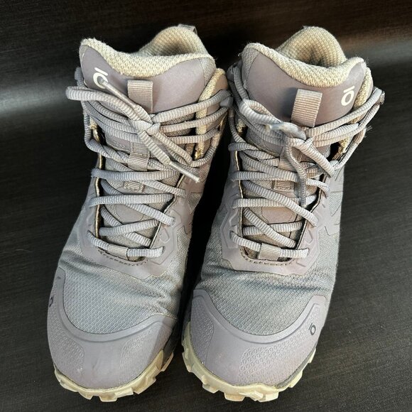Oboz Katabatic Mid Women’s size 6 Hiking Trail Running Grey Boots waterproof - Picture 3 of 10